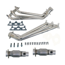 Load image into Gallery viewer, BBK 10-11 Camaro V6 Long Tube Exhaust Headers With Converters - 1-5/8 Chrome AJ-USA, Inc