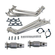 Load image into Gallery viewer, BBK 10-11 Camaro V6 Long Tube Exhaust Headers With Converters - 1-5/8 Chrome AJ-USA, Inc