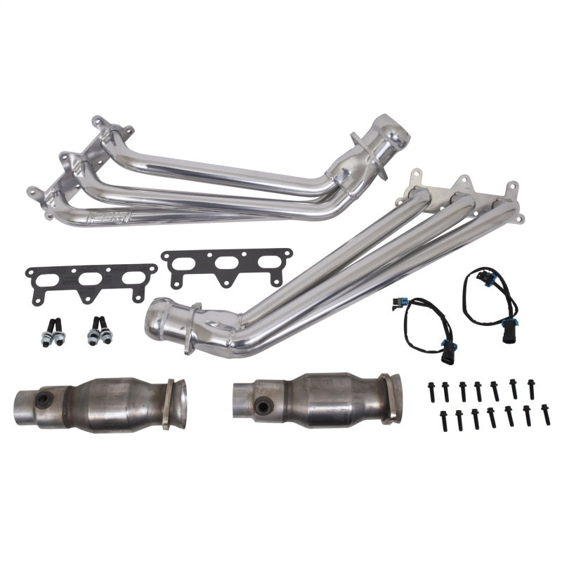 BBK 10-11 Camaro V6 Long Tube Exhaust Headers With Converters - 1-5/8 Silver Ceramic AJ-USA, Inc