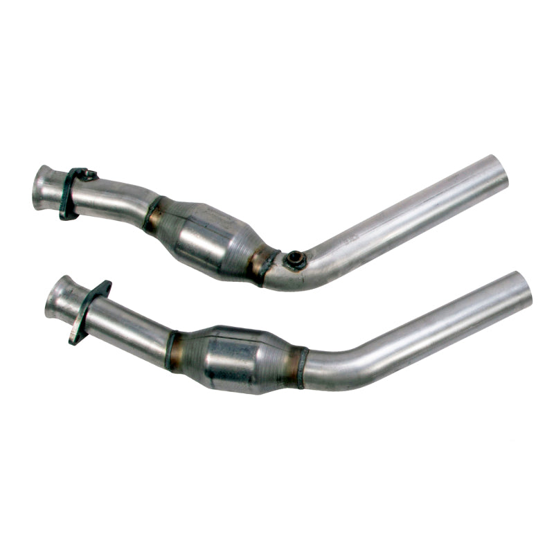 BBK 11-14 Mustang 3.7 V6 High Flow X Pipe With Catalytic Converters - 2-1/2 AJ-USA, Inc