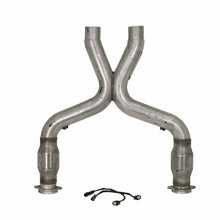 Load image into Gallery viewer, BBK 11-14 Mustang 5.0 Short Mid X Pipe With Catalytic Converters 3.0 For BBK Long Tube Headers AJ-USA, Inc