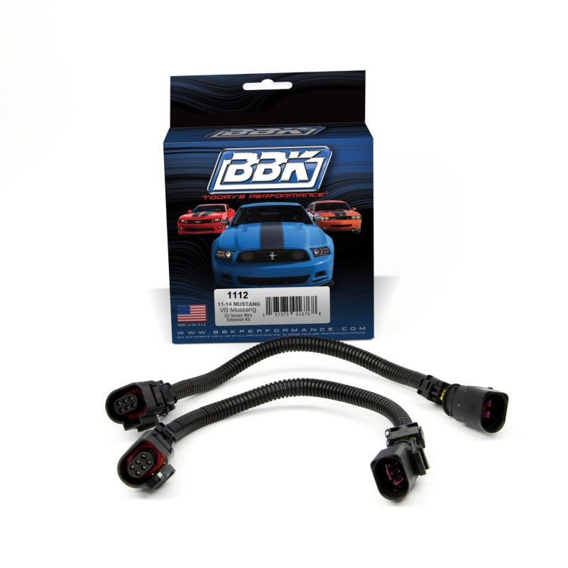 BBK 11-14 Mustang GT Front O2 Sensor Wire Harness Extensions 12 (pair) AJ-USA, Inc