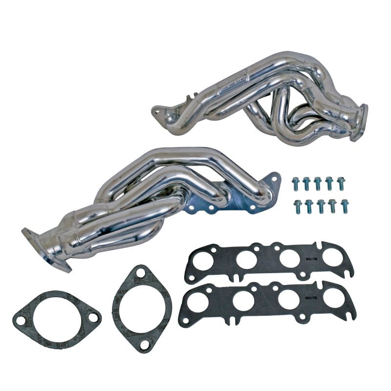 BBK 11-14 Mustang GT Shorty Tuned Length Exhaust Headers - 1-5/8 Silver Ceramic AJ-USA, Inc