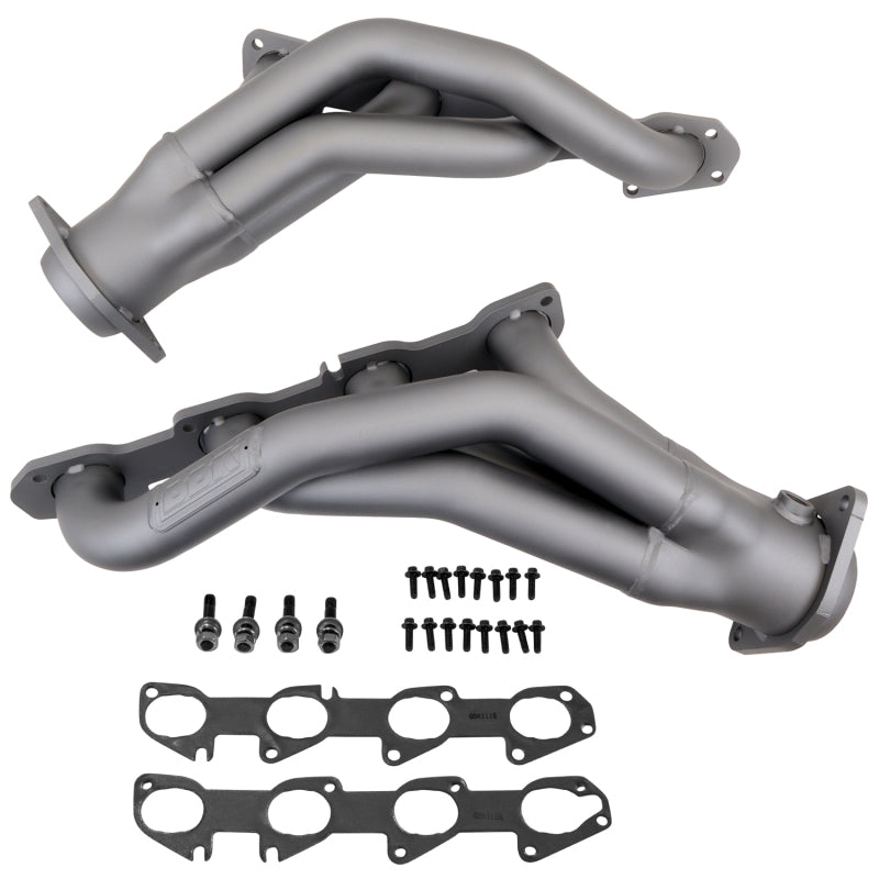 BBK 11-20 Dodge Challenger Hemi 6.4L Shorty Tuned Length Exhaust Headers - 1-7/8in Titanium Ceramic AJ-USA, Inc