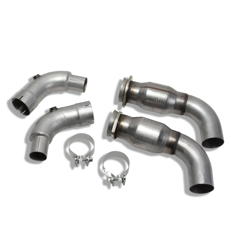 BBK 15-20 Ford Mustang GT 3in Short Mid Pipe Kit w/Cats (Use LT Header 1633/16330/1856/18560) AJ-USA, Inc