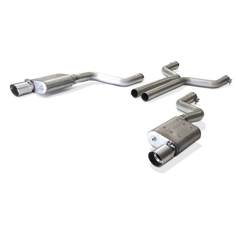 BBK 2015-16 Mustang GT Varitune Complete Cat Back Exhaust System (Includes Resonator Delete X-Pipe) AJ-USA, Inc