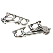 Load image into Gallery viewer, BBK 79-93 Mustang 351 Swap Shorty Unequal Length Exhaust Headers - 1-5/8 Silver Ceramic AJ-USA, Inc