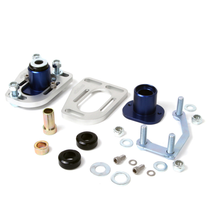 BBK 79-93 Mustang Caster Camber Plate Kit - Silver Anodized Finish AJ-USA, Inc