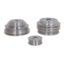 Load image into Gallery viewer, BBK 85-97 GM Truck 305 350 Underdrive Pulley Kit - Lightweight CNC Billet Aluminum (3pc) AJ-USA, Inc