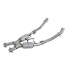 Load image into Gallery viewer, BBK 86-93 Mustang 5.0 High Flow X Pipe With Catalytic Converters - 2-1/2 AJ-USA, Inc