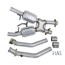 Load image into Gallery viewer, BBK 86-93 Mustang 5.0 High Flow X Pipe With Catalytic Converters - 2-1/2 AJ-USA, Inc