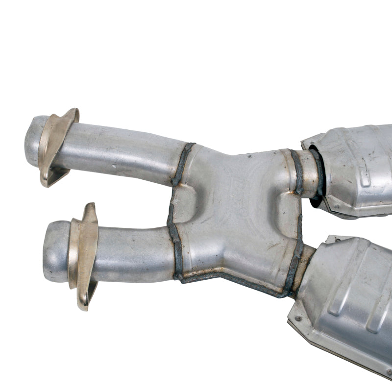 BBK 86-93 Mustang 5.0 High Flow X Pipe With Catalytic Converters - 2-1/2 AJ-USA, Inc