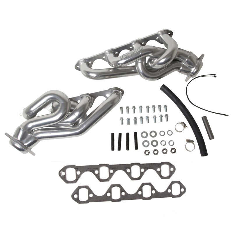 BBK 86-93 Mustang 5.0 Shorty Tuned Length Exhaust Headers - 1-5/8 Silver Ceramic AJ-USA, Inc