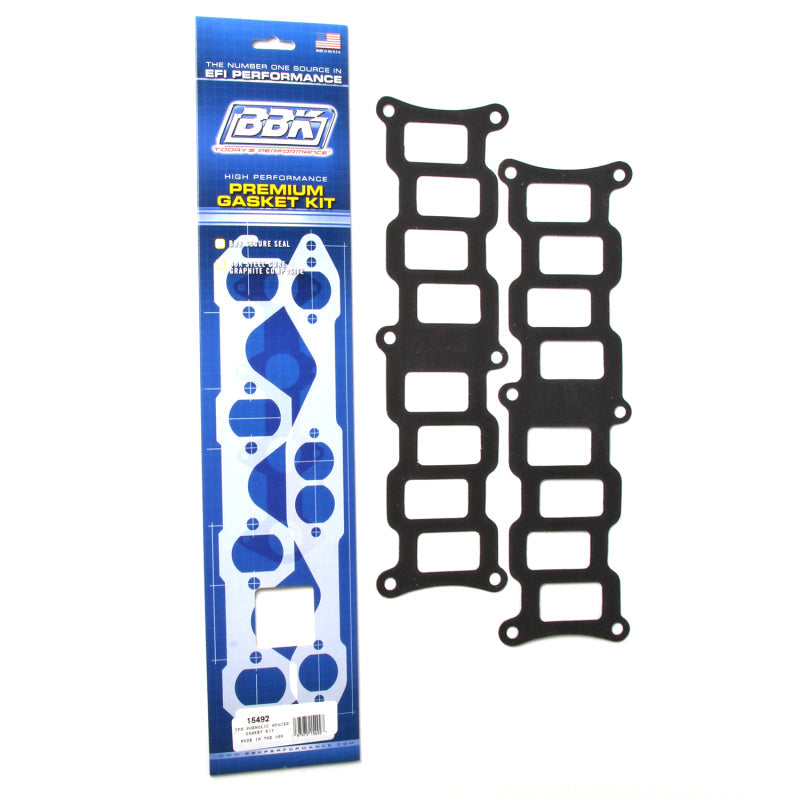 BBK 86-95 Mustang 5.0 Upper To Lower EFI Intake EFI Manifold Gasket Set TFS Track/Street Heat AJ-USA, Inc