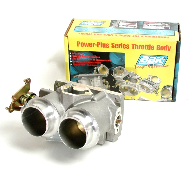 BBK 87-03 Ford F Series Truck RV 460 Twin 61mm Throttle Body BBK Power Plus Series AJ-USA, Inc