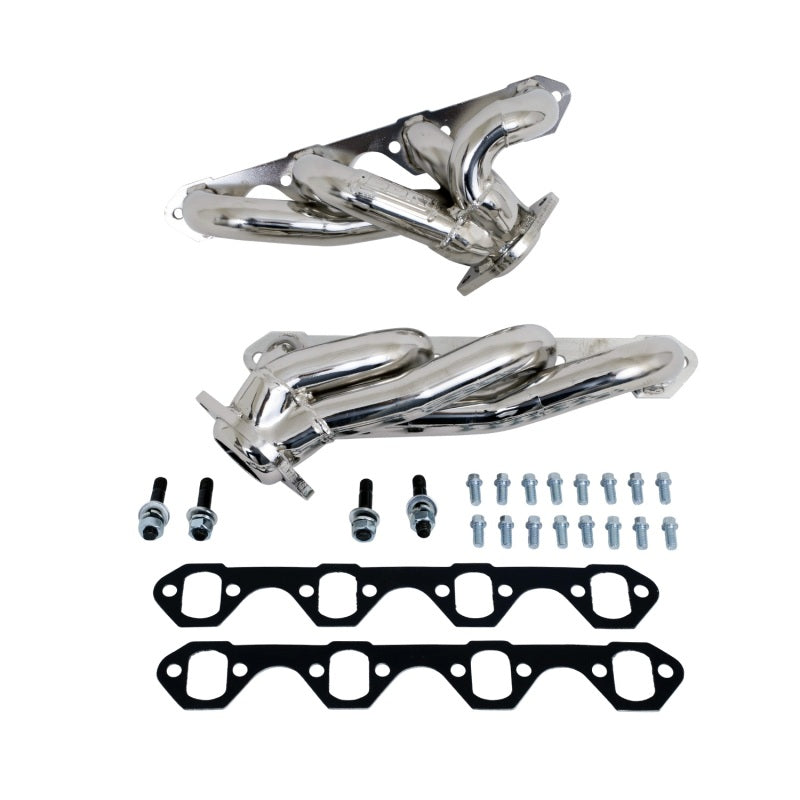 BBK 87-95 Ford F150 Truck 5.0 302 Shorty Unequal Length Exhaust Headers - 1-5/8 Chrome AJ-USA, Inc