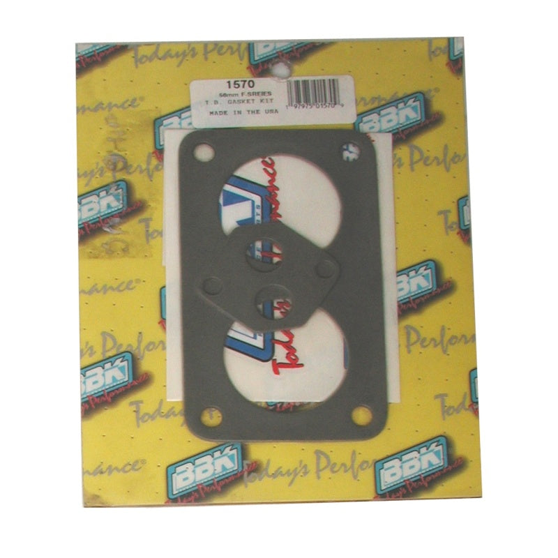 BBK 87-96 Ford F Series Truck Twin 56mm Throttle Body Gasket Kit AJ-USA, Inc