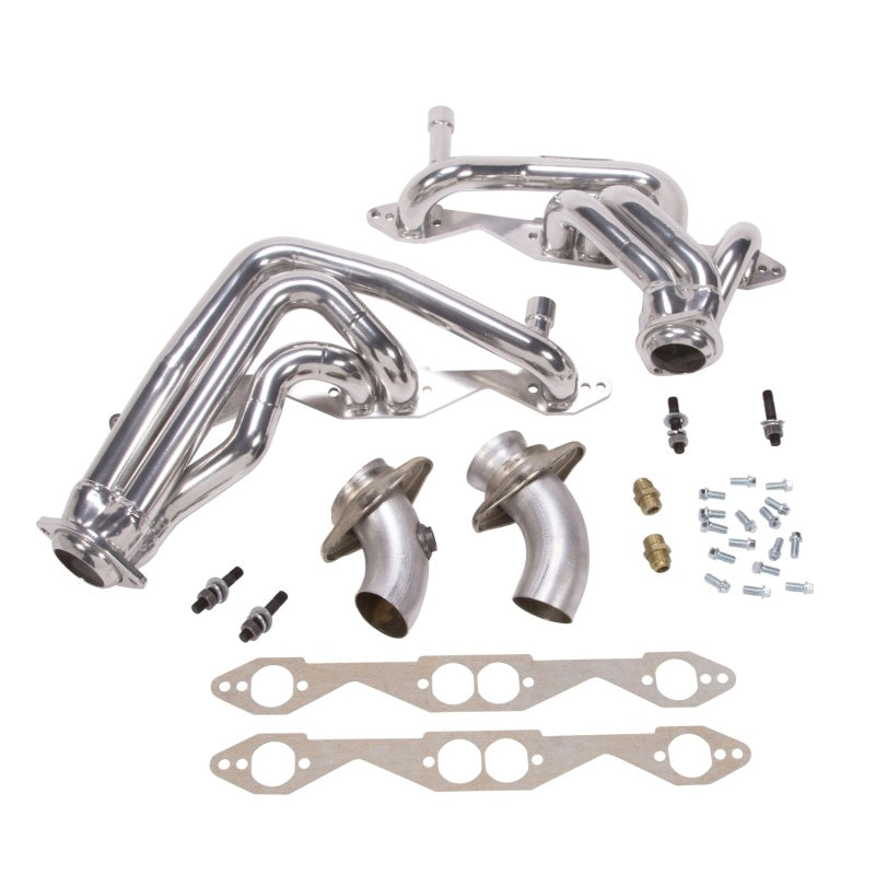 BBK 93-96 Chevrolet Impala SS Shorty Tuned Length Exhaust Headers - 1-5/8 Silver Ceramic AJ-USA, Inc