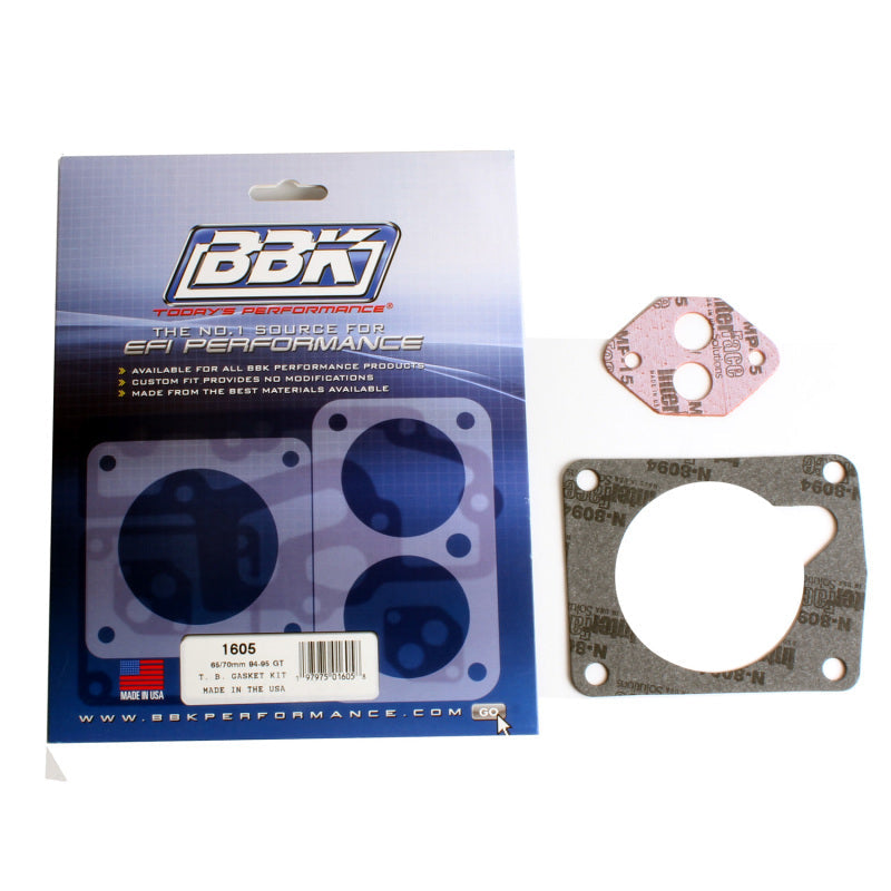 BBK 94-95 Mustang 5.0 65 70mm Throttle Body Gasket Kit AJ-USA, Inc