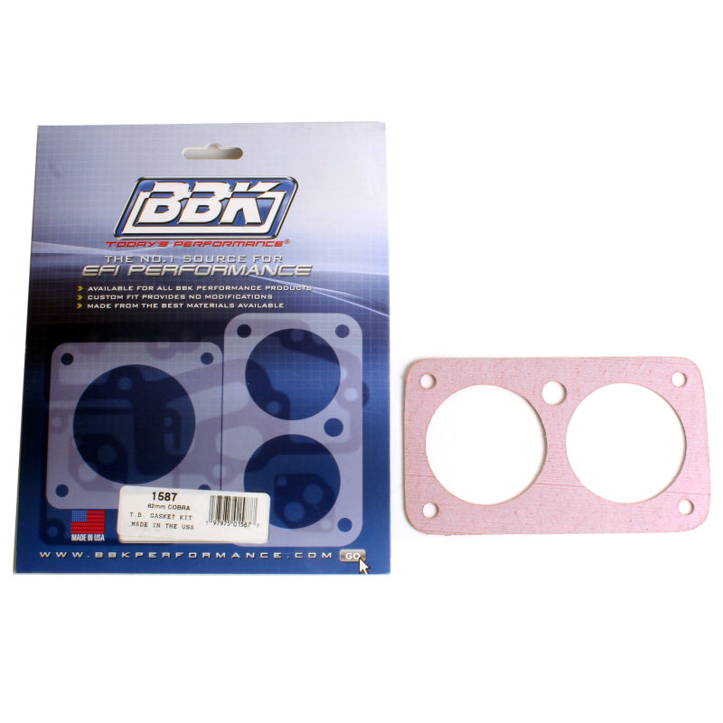 BBK 96-04 Ford Mustang 4.6 4V Twin 62mm Throttle Body Gasket Kit AJ-USA, Inc