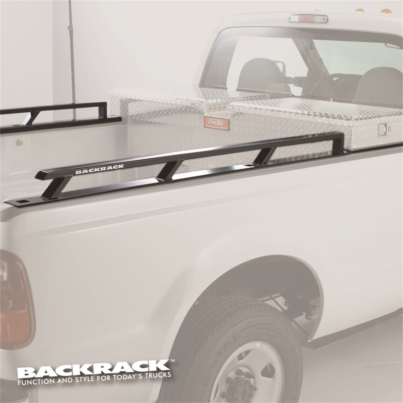 BackRack 99-16 Superduty 8ft Bed Siderails - Toolbox 21in AJ-USA, Inc