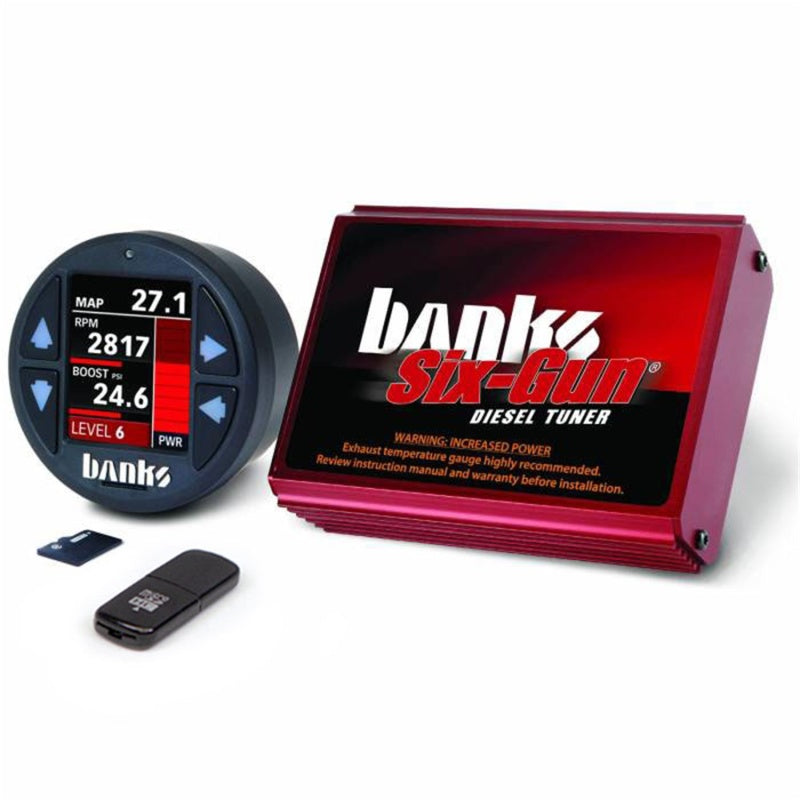 Banks 01-04 Chevy/GMC 2500/3500 6.6L LB7 Six-Gun Diesel Tuner w/ iDash-1.8 DataMonster AJ-USA, Inc