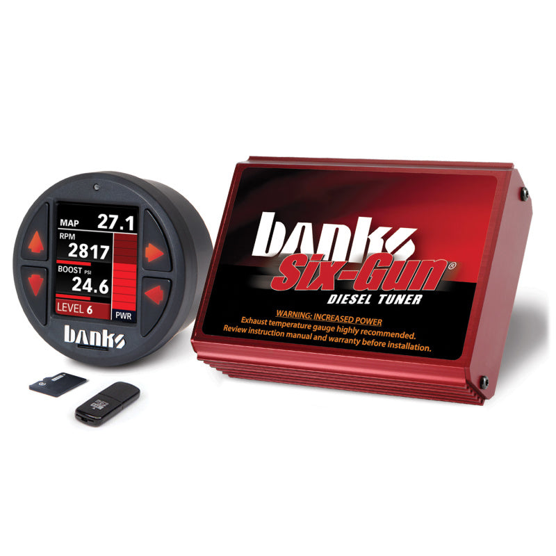 Banks 01-04 Chevy/GMC 2500/3500 6.6L LB7 Six-Gun Diesel Tuner w/ iDash-1.8 DataMonster AJ-USA, Inc