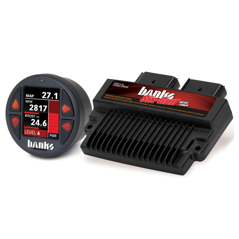 Banks 08-10 Ford F-250/F-350 6.4L Six-Gun Diesel Tuner w/ iDash-1.8 AJ-USA, Inc