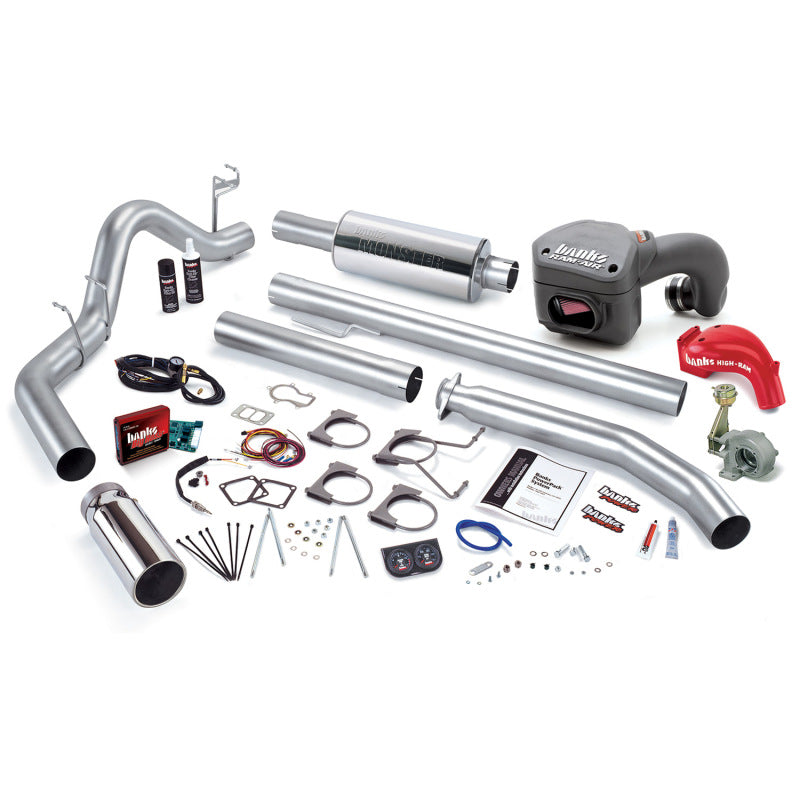 Banks Power 01 Dodge 5.9L 235Hp Ext Cab PowerPack System - SS Single Exhaust w/ Chrome Tip AJ-USA, Inc