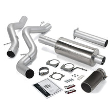 Load image into Gallery viewer, Banks Power 02-05 Chev 6.6L EC/CCSB Monster Exhaust System - SS Single Exhaust w/ Black Tip AJ-USA, Inc