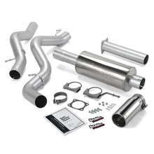 Load image into Gallery viewer, Banks Power 02-05 Chevy 6.6L SCLB Monster Exhaust System - SS Single Exhaust w/ Chrome Tip AJ-USA, Inc