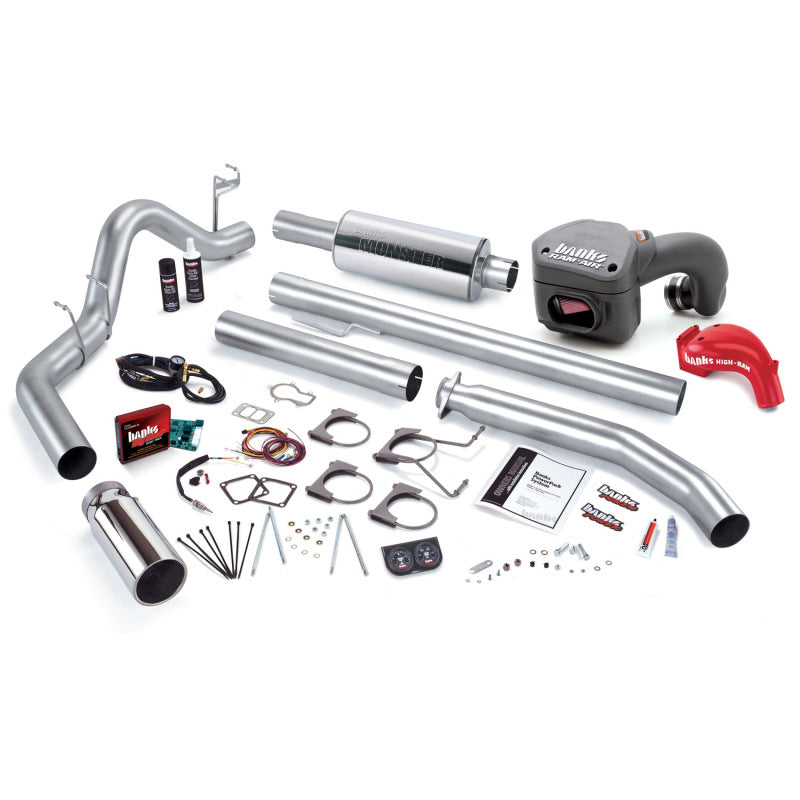 Banks Power 02 Dodge 5.9L 235Hp Ext Cab PowerPack System - SS Single Exhaust w/ Chrome Tip AJ-USA, Inc