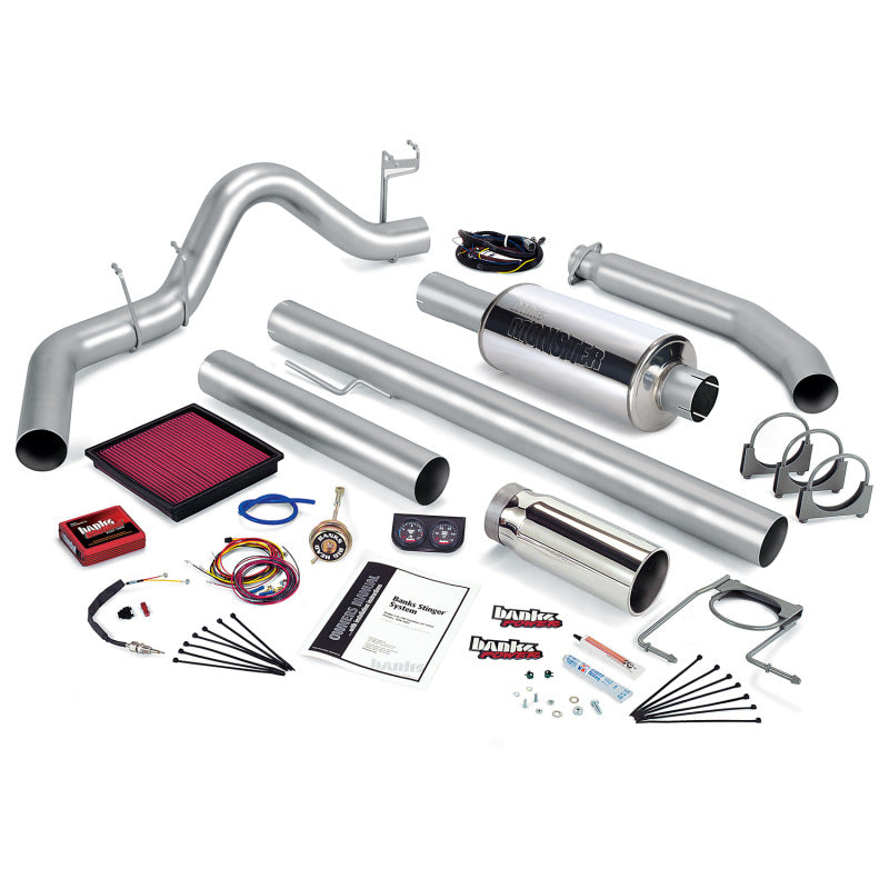 Banks Power 02 Dodge 5.9L 235Hp Std Cab PowerPack System - SS Single Exhaust w/ Chrome Tip AJ-USA, Inc