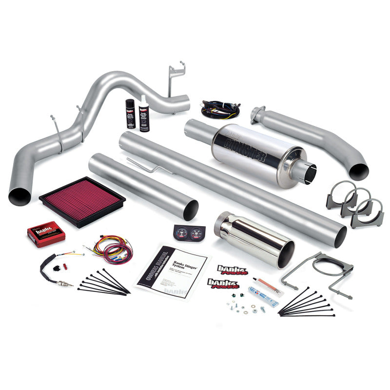 Banks Power 02 Dodge 5.9L 235Hp Std Cab Stinger System - SS Single Exhaust w/ Chrome Tip AJ-USA, Inc