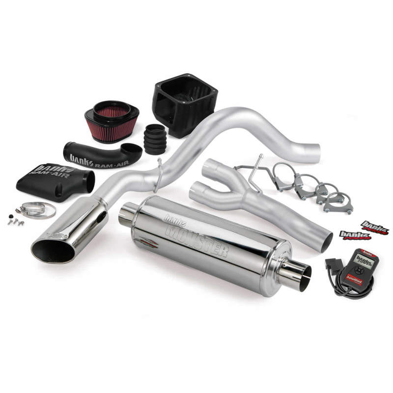 Banks Power 03-06 Chevy 4.8-5.3L EC/CCSB Stinger System - SS Single Exhaust w/ Chrome Tip AJ-USA, Inc