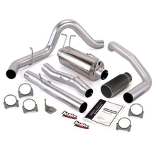 Load image into Gallery viewer, Banks Power 03-07 Ford 6.0L CCLB Monster Exhaust System - SS Single Exhaust w/ Black Tip AJ-USA, Inc