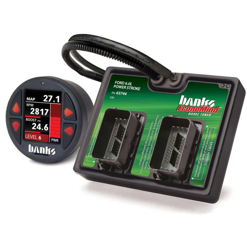 Banks Power 03-07 Ford F-250/F-350 6.0L Economind Diesel Tuner w/ Banks iDash-1.8 AJ-USA, Inc