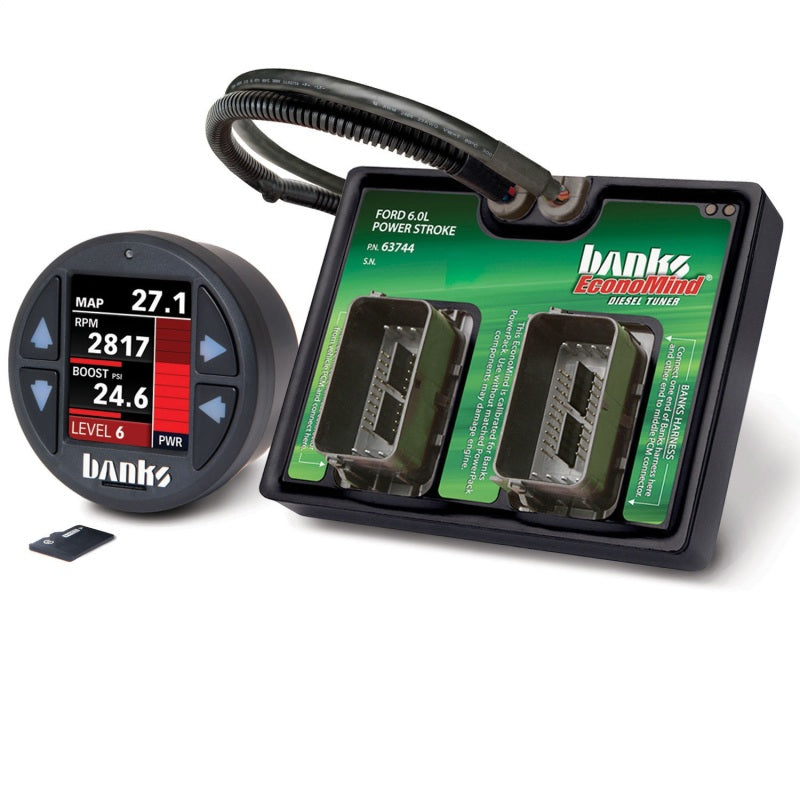 Banks Power 03-07 Ford F-250/F-350/F-450 6.0L Economind Diesel Tuner w/ Banks iDash-1.8 DataMonster AJ-USA, Inc