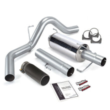 Load image into Gallery viewer, Banks Power 04-07 Dodge 5.9L 325Hp CCLB Monster Exhaust System - SS Single Exhaust w/ Black Tip AJ-USA, Inc