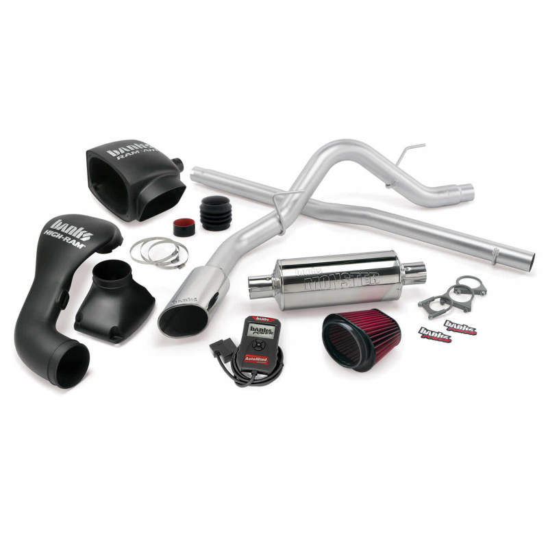 Banks Power 04-08 Ford 5.4L F-150 SCLB/ECMB Stinger System - SS Single Exhaust w/ Chrome Tip AJ-USA, Inc