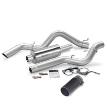 Load image into Gallery viewer, Banks Power 06-07 Chevy 6.6L SCLB Monster Exhaust System - SS Single Exhaust w/ Black Tip AJ-USA, Inc