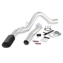 Load image into Gallery viewer, Banks Power 07-10 Chev 6.6L LMM ECSB-CCLB Monster Exhaust System - SS Single Exhaust w/ Black Tip AJ-USA, Inc