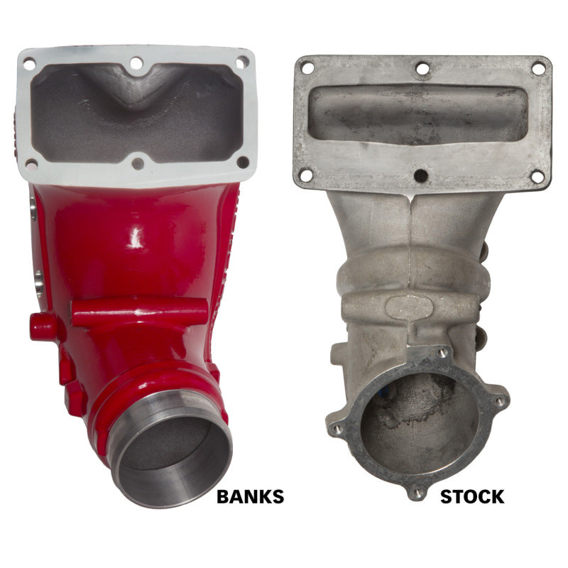 Banks Power 07.5-17 Ram 2500/3500 6.7L Diesel Monster-Ram Intake System w/ Fuel Line 3.5in Red AJ-USA, Inc