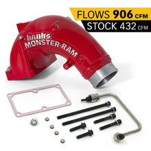 Load image into Gallery viewer, Banks Power 07.5-17 Ram 2500/3500 6.7L Diesel Monster-Ram Intake System w/ Fuel Line 3.5in Red AJ-USA, Inc