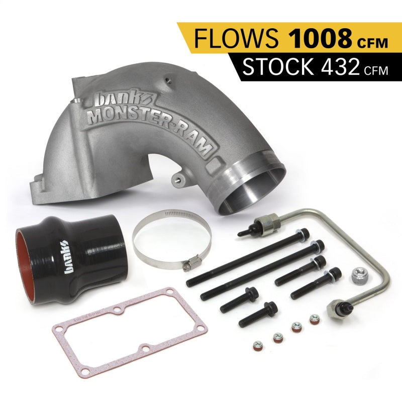 Banks Power 07.5-17 Ram 2500/3500 6.7L Diesel Monster-Ram Intake System w/ Fuel Line 4in Natural AJ-USA, Inc