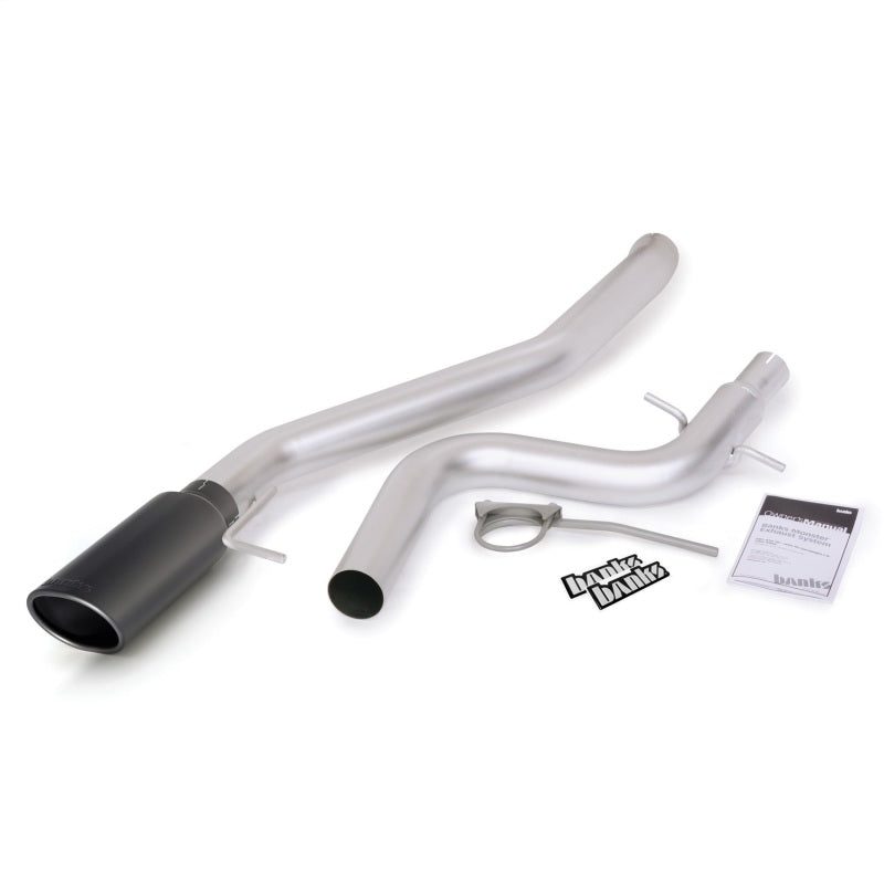 Banks Power 09-10 VW Jetta 2.0L TDI Monster Exhaust System - SS Single Exhaust w/ Black Tip AJ-USA, Inc