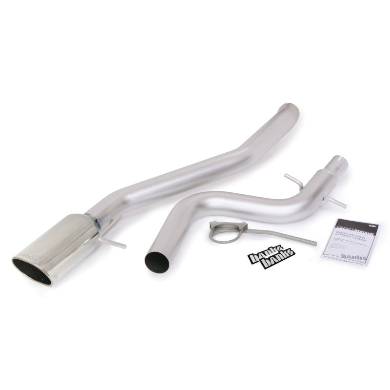 Banks Power 09-10 VW Jetta 2.0L TDI Monster Exhaust System - SS Single Exhaust w/ Chrome Tip AJ-USA, Inc