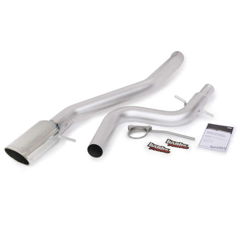 Banks Power 09-10 VW Jetta 2.0L TDI Monster Exhaust System - SS Single Exhaust w/ Chrome Tip AJ-USA, Inc