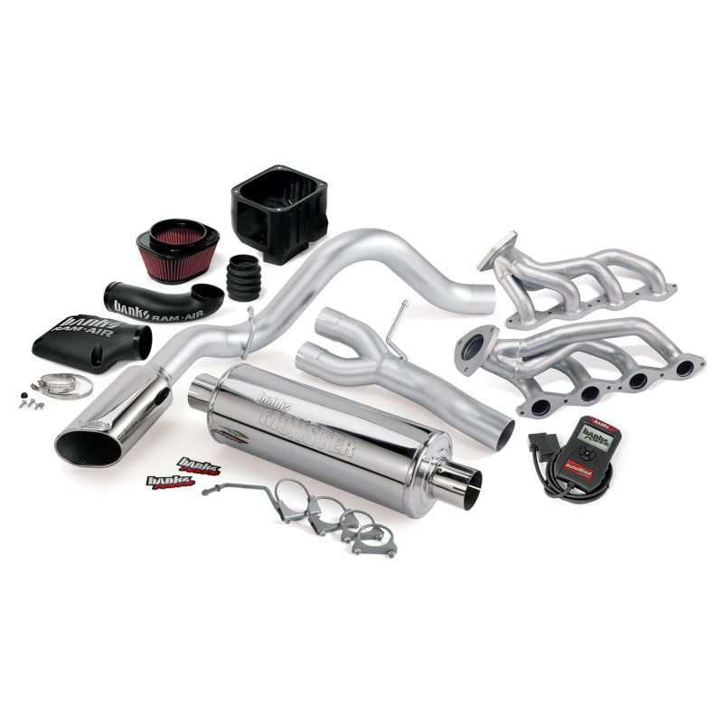 Banks Power 09 Chevy 5.3L CCSB/ECSB FFV PowerPack System - SS Single Exhaust w/ Chrome Tip AJ-USA, Inc