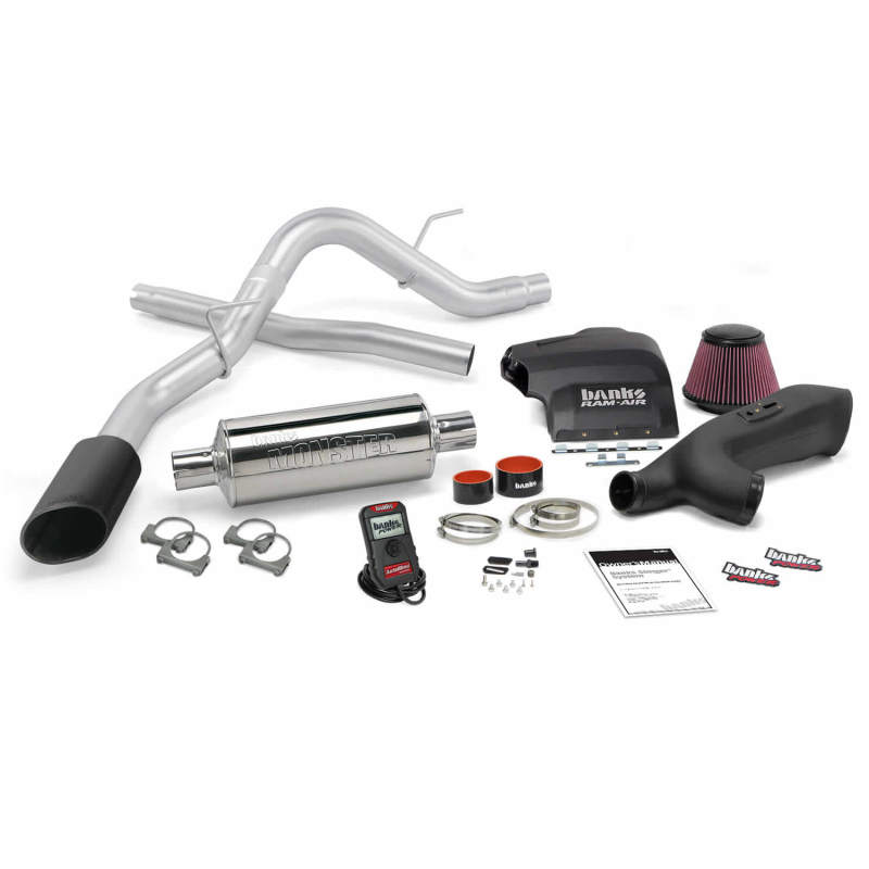 Banks Power 11-14 Ford F-150 3.5L EcoBoost Stinger System - SS Single Exhaust w/ Black Tip AJ-USA, Inc